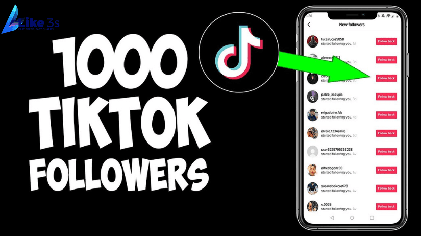 Cách để đạt được 1000 Follow Tiktok đầu tiên nhanh nhất