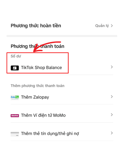 Cẩm nang toàn diện cách rút tiền TikTok Shop Balance