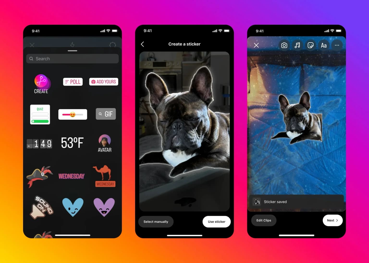 Lưu ngay những Sticker Instagram Hot nhất hiện nay