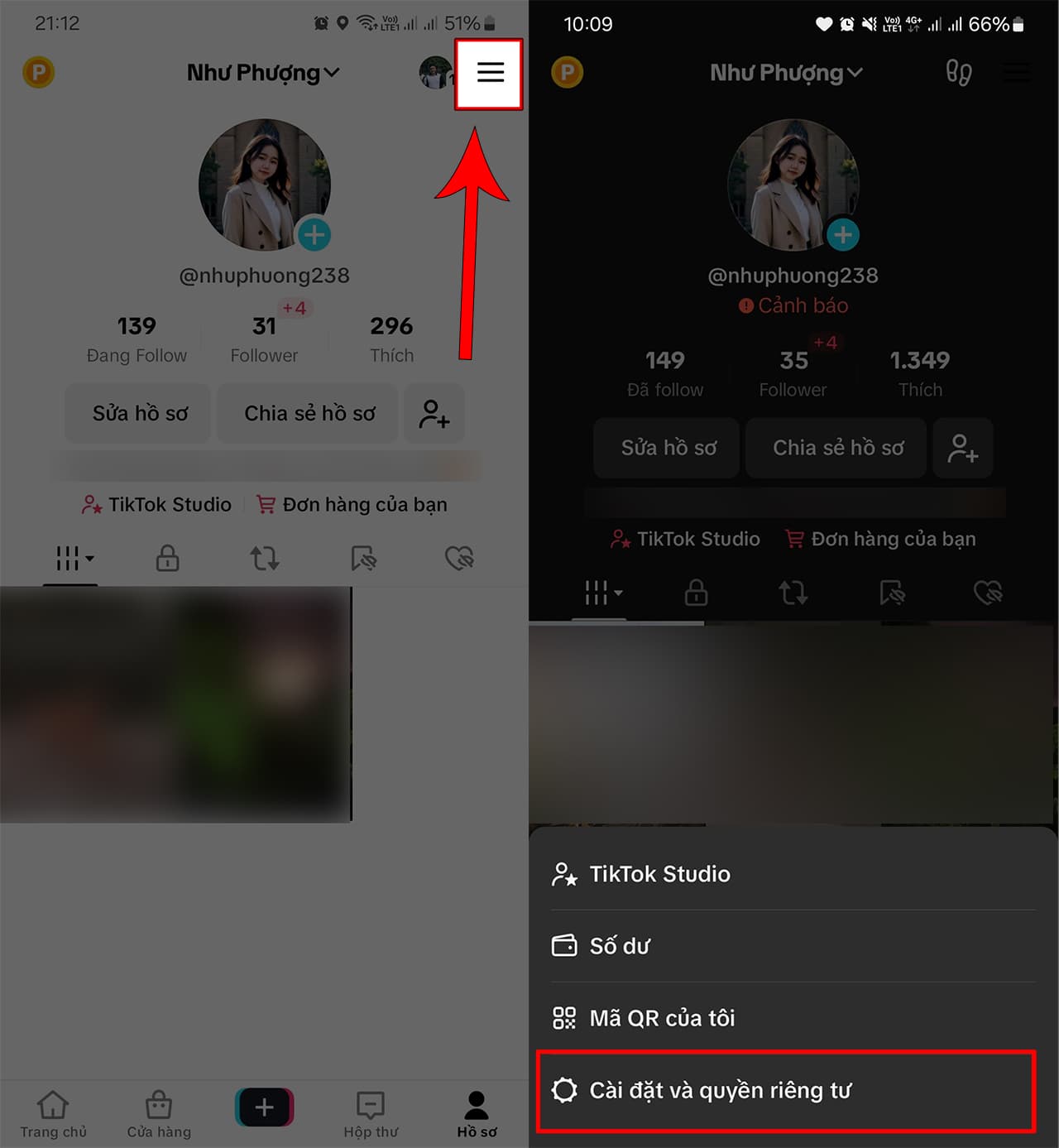 Hướng dẫn cách xác minh số điện thoại cho tài khoản TikTok