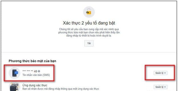 Hướng dẫn bật mã xác thực 2 yếu tố - bật 2FA trên Facebook