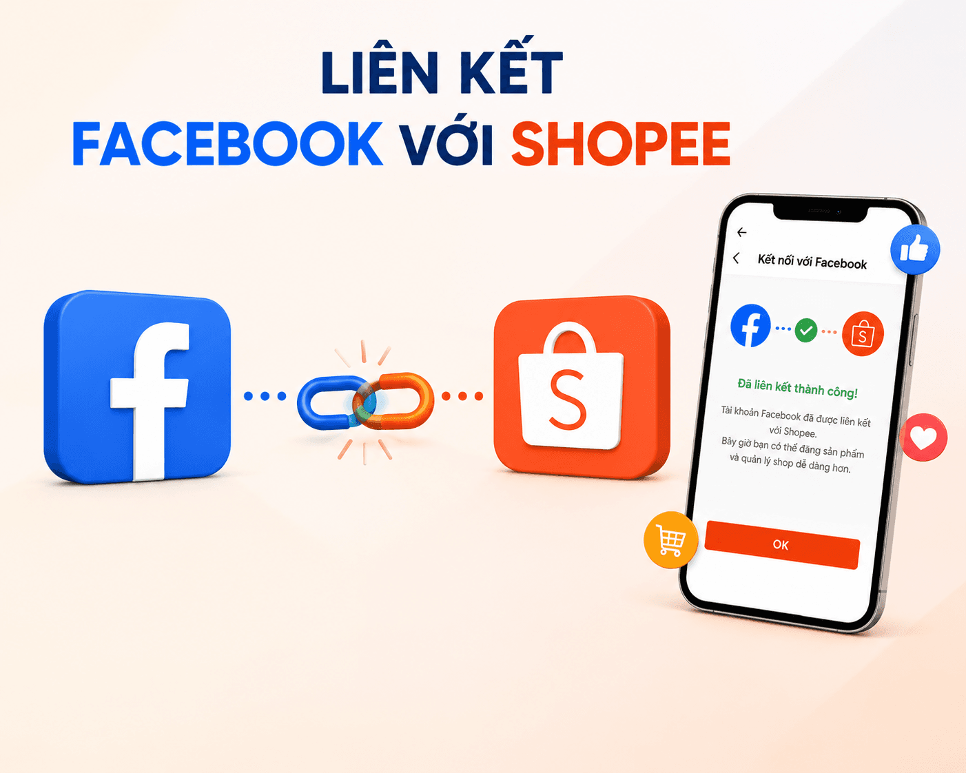 Cách Liên Kết Facebook Với Shopee Mới Nhất 2026