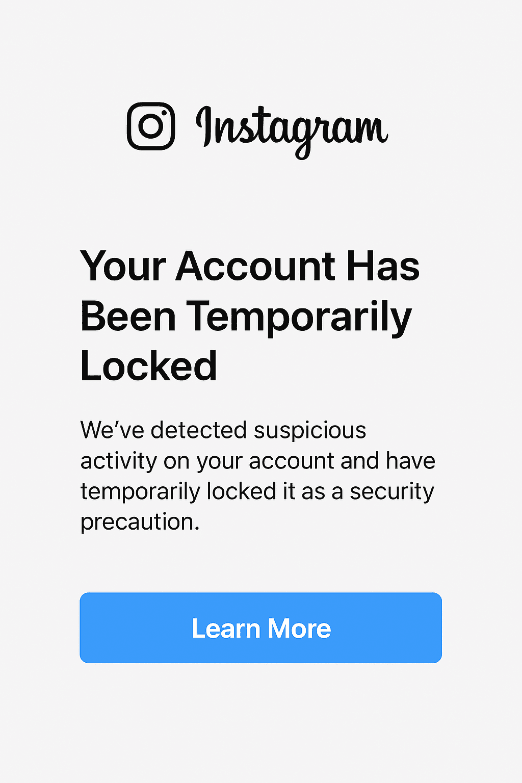 TÀI KHOẢN INSTAGRAM BỊ KHOÁ - NGUYÊN NHÂN & KHẮC PHỤC