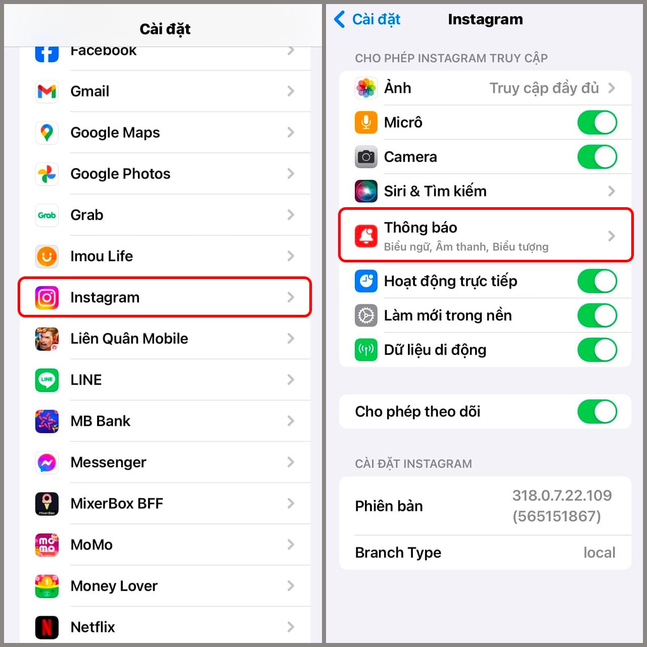 Cách bật thông báo Instagram đơn giản nhất