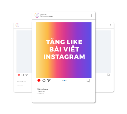 Dịch vụ Tăng, Buff, Hack, Mua Lượt Thích Instagram